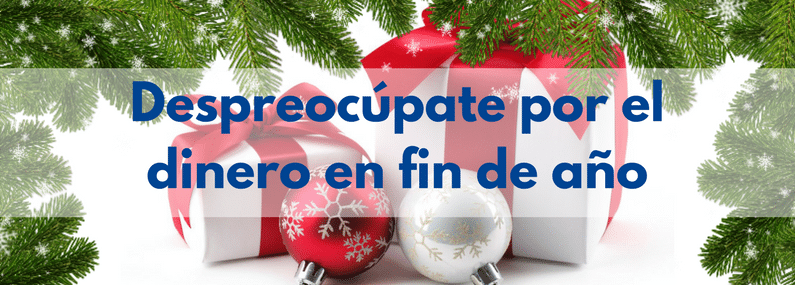 El dinero no debe ser preocupación esta Navidad